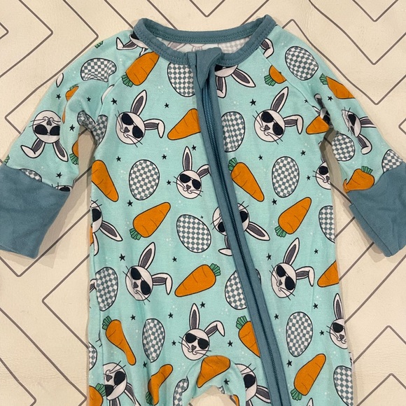 Dream Big Little Easter Zipper Pajama - Picture 3 of 9